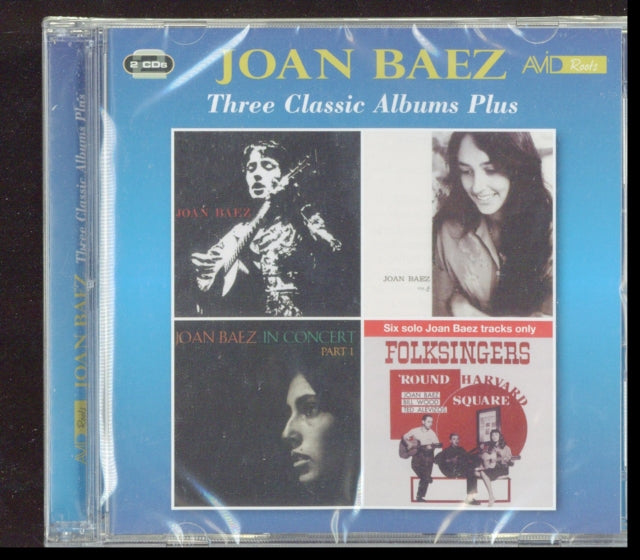 Three Classic Albums Plus (Joan Baez / Joan Baez Vol 2 / In Concert - Part 1)