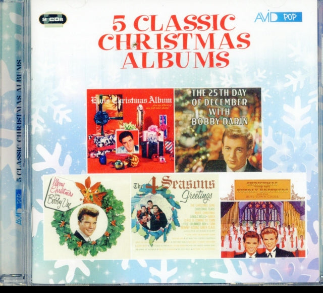 Five Classic Christmas Albums (Elviss Christmas Album / The 25th Day Of December / Merry Christmas From Bobby Vee / The Four Seasons Greetings / Christmas With The Everly Brothers)