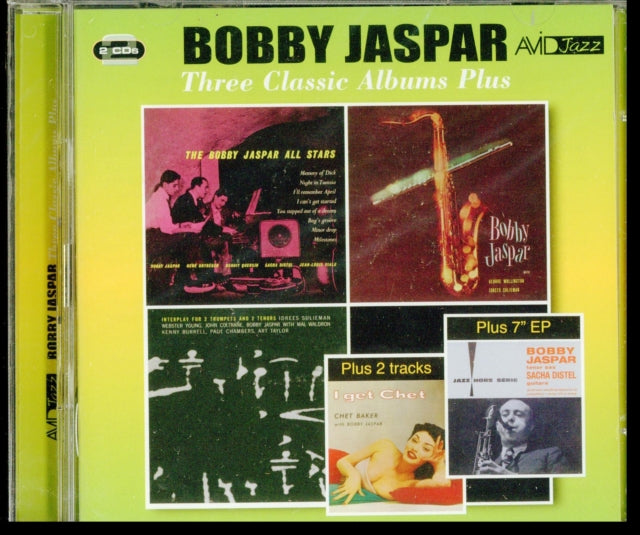 Three Classic Albums Plus (Bobby Jaspar All Stars / Tenor & Flute / Interplay For 2 Trumpets & 2 Tenors)