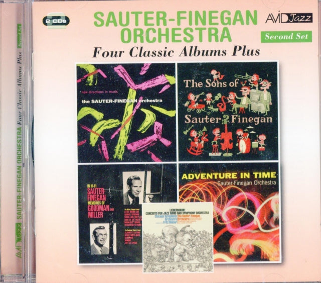 Four Classic Albums Plus (New Directions In Music / The Sons Of Sauter Finegan / Adventures In Time / Memories Of Goodman & Miller)