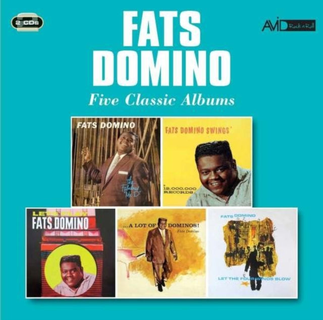 Five Classic Albums (The Fabulous Mr. D / Swings / Lets Play Fats Domino / A Lot Of Dominos / Let The Four Winds Blow)