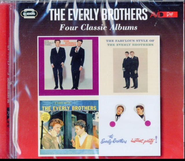 Four Classic Albums (Its Everly Time / Fabulous Style Of The Everly Brothers / A Date With The Everly Brothers / Instant Party)