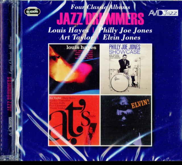 Jazz Drummers - Four Classic Albums (Louis Hayes / Showcase / A.T.s Delight / Elvin!)