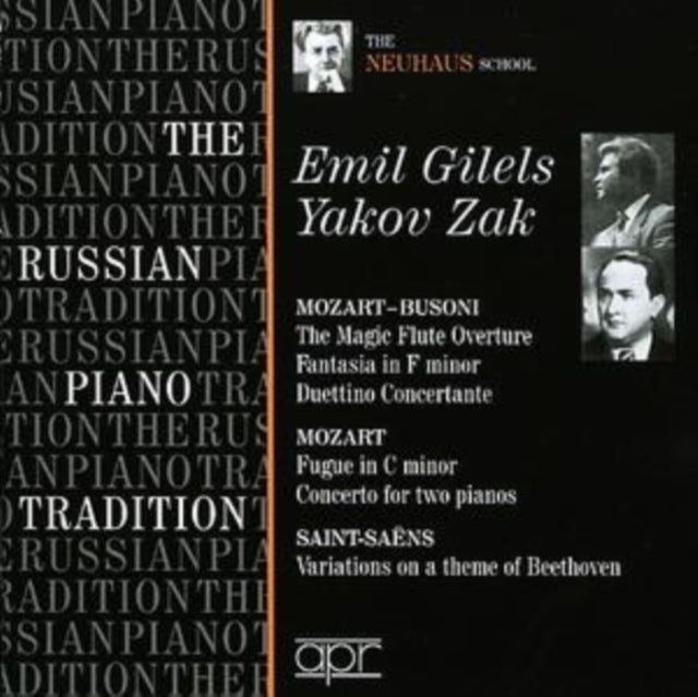 Russian Piano Tradition, The (Gilels, Zak)