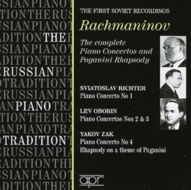 Complete Piano Concertos, Paganini Rhapsody (Richter)