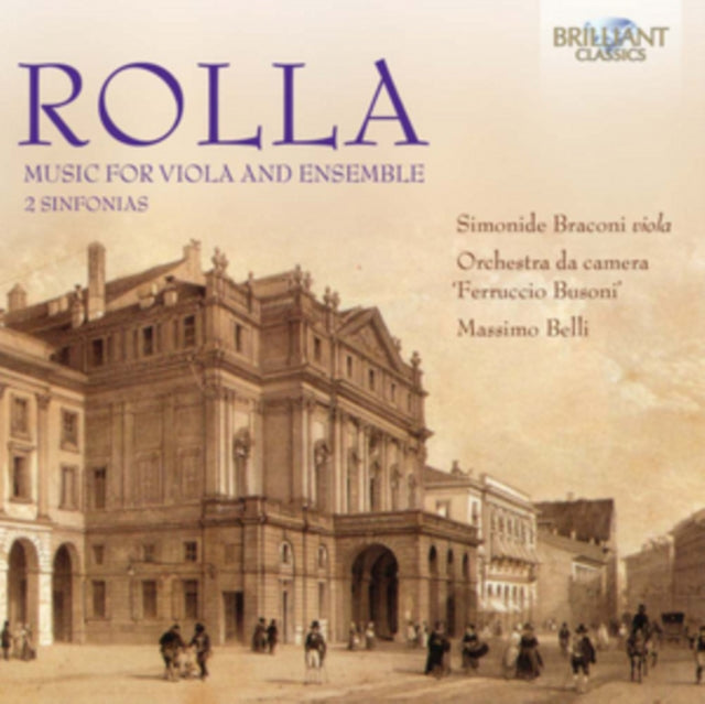 Rolla: Music for Viola and Ensemble/2 Sinfonias