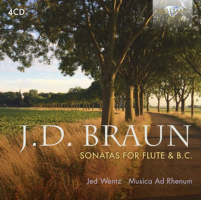 J.D. Braun: Sonatas for Flute & B.c.