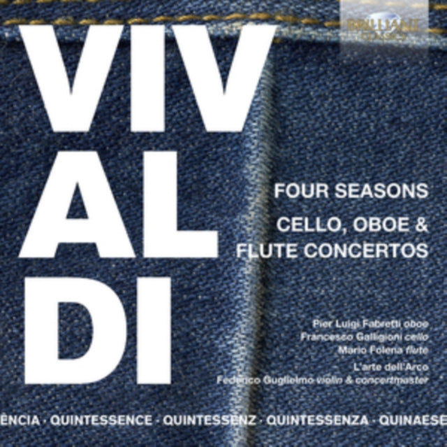 Vivaldi: Four Seasons/Cello, Oboe & Flute Concertos