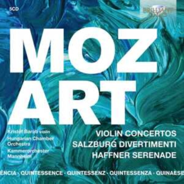 Mozart: Violin Concertos/Salzburg Divertimenti/Haffner Serenade