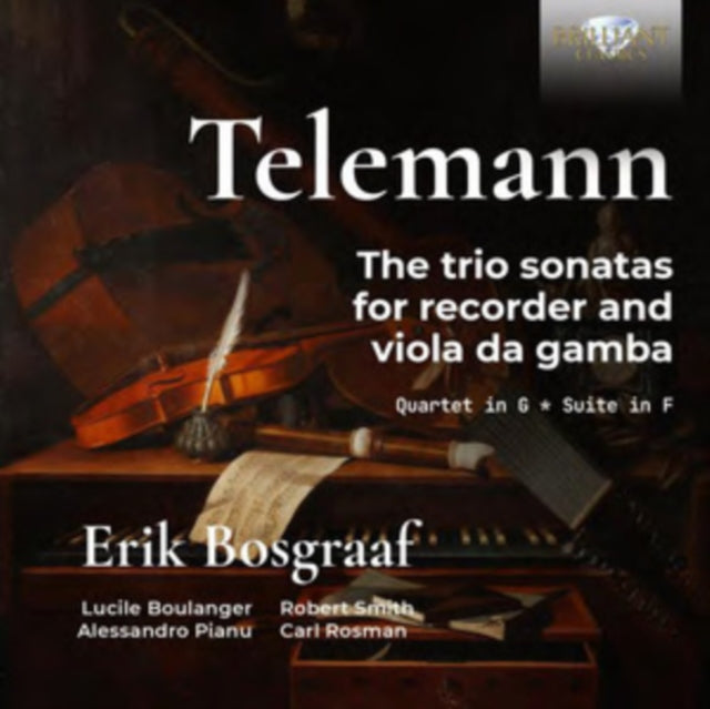 Telemann: The Trio Sonatas for Recorder and Viola Da Gamba/...