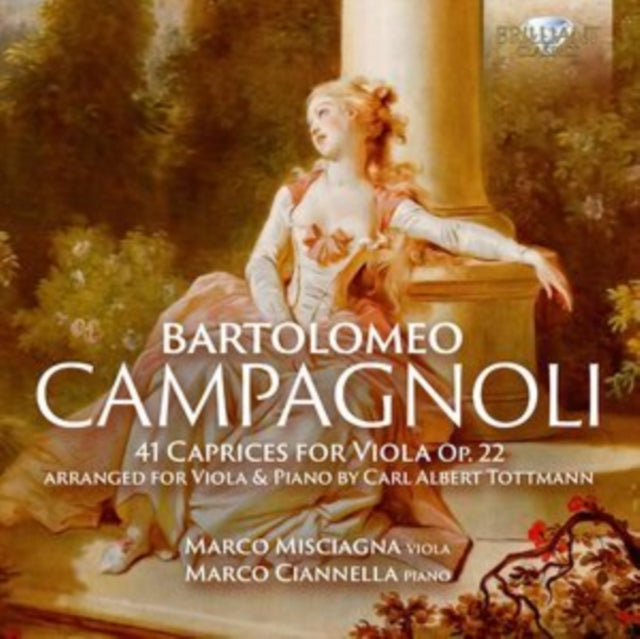 Bartolomeo Campagnoli: 41 Caprices for Viola, Op. 22