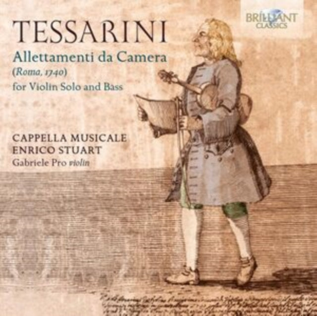 Tessarini: Allettamenti Da Camera for Violin Solo and Bass