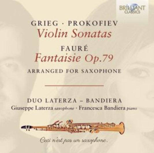 Grieg/Prokofiev: Violin Sonatas/Fauré: Fantaisie, Op. 79
