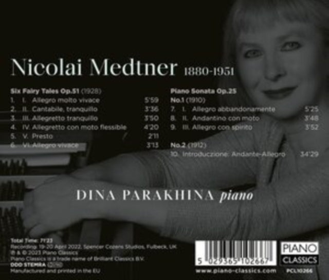 Medtner: Piano Sonatas Op. 25 Nos. 1 & 2/Six Fairy Tales Op. 51