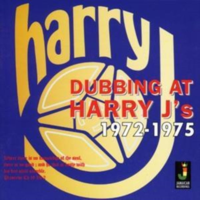 Dubbing at Harry J's 1972 - 1975