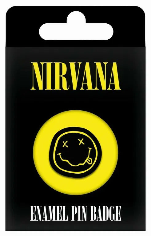 Nirvana (Smiley) Enamel Pin Badge