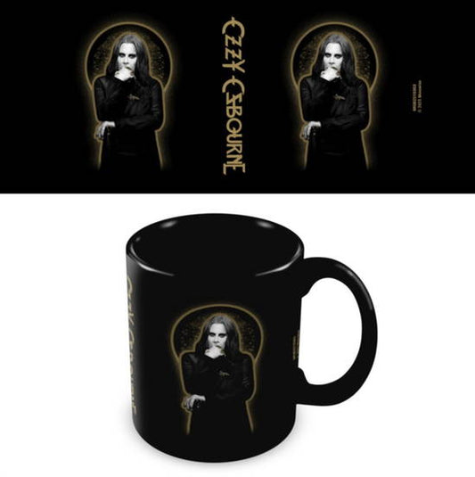 Ozzy Osbourne (Gold) Black Pod Mug