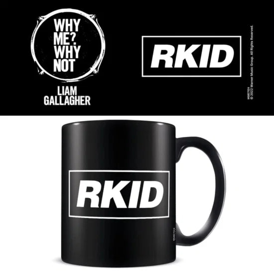 Liam Gallagher (Rkid) Black Mug