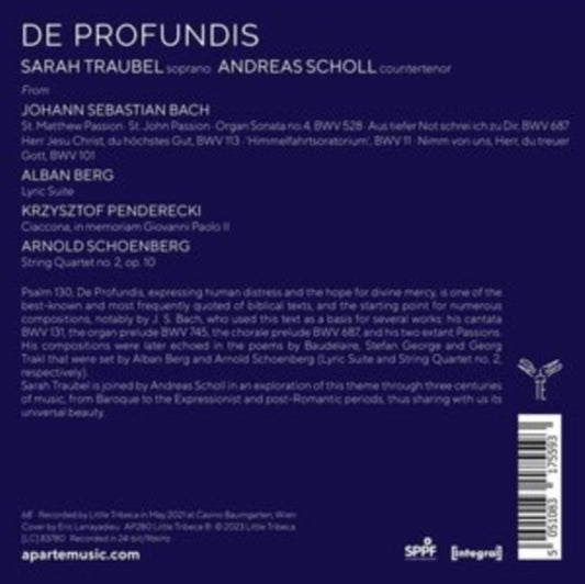 Sarah Traubel: De Profundis