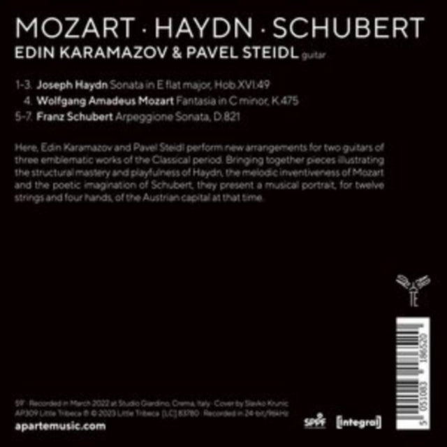 Edin Karamazov/Pavel Steidl: Mozart/Haydn/Schubert