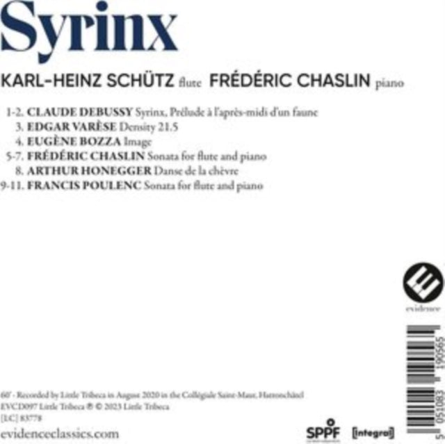 Karl-Heinz Schütz/Frédéric Chaslin: Syrinx