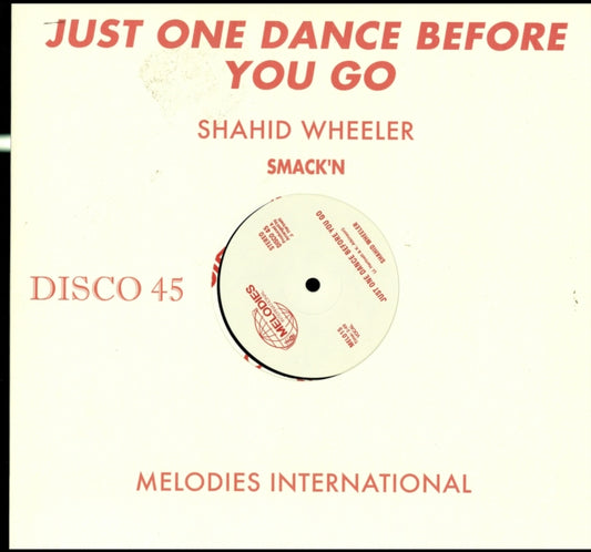 Just One Dance Befo