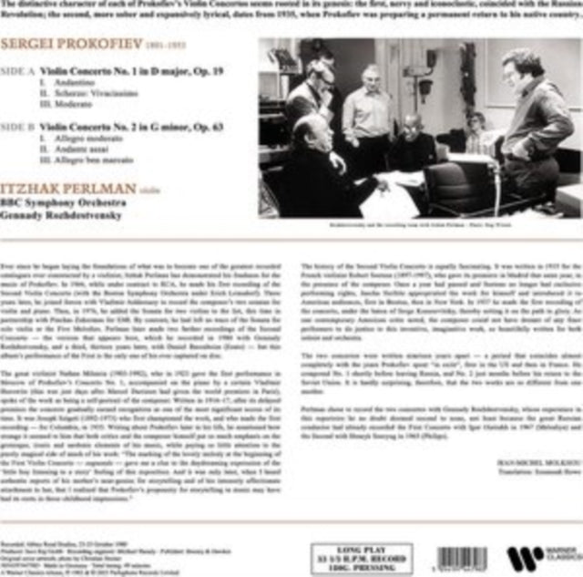 Prokofiev: The Two Violin Concertos