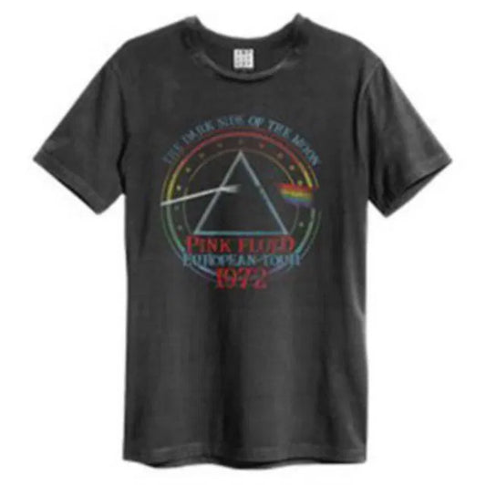 Pink Floyd - 72 Tour Amplified Vintage Charcoal Medium T-Shirt