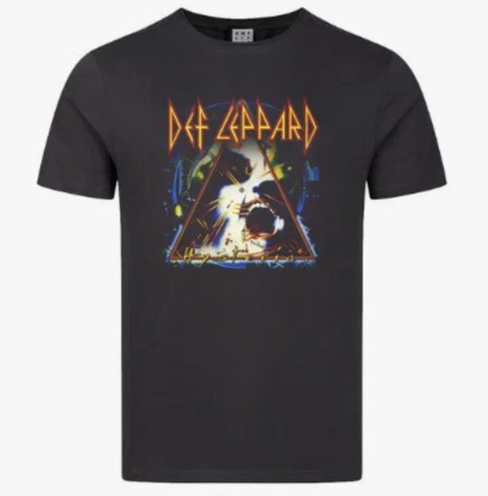 Def Leppard Hysteria Amplified Vintage Charcoal X Large T Shirt