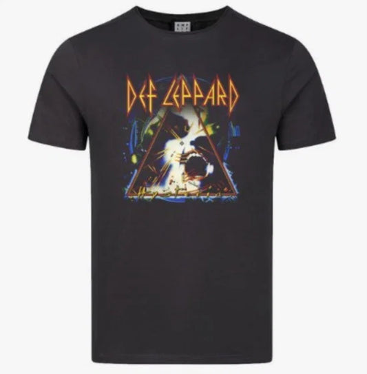Def Leppard Hysteria Amplified Vintage Charcoal X Large T Shirt