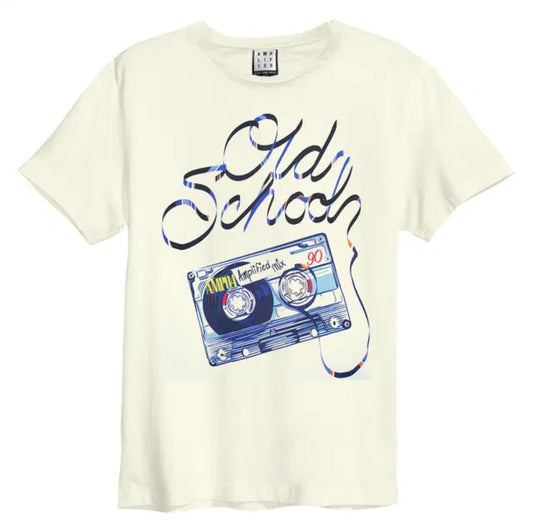 Audio A Amplified Vintage White Large T Shirt