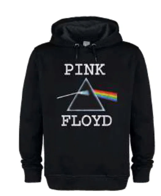 Pink Floyd Darkside Of The Moon Amplified Black Large Hoodie Sweatshirt