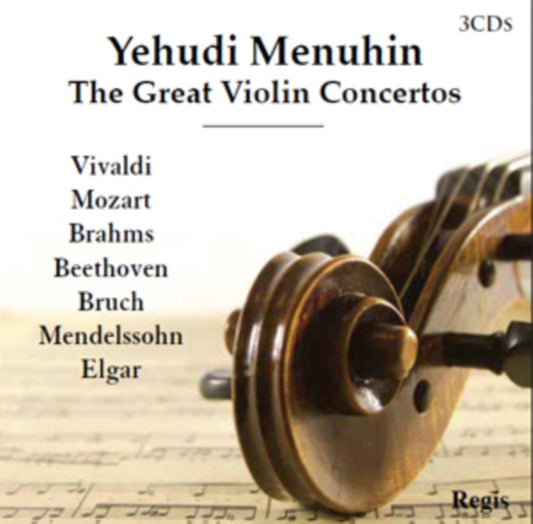 Yehudi Menuhin: The Great Violin Concertos