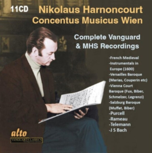 Nikolaus Harnoncourt: Complete Vanguard & MHS Recordings