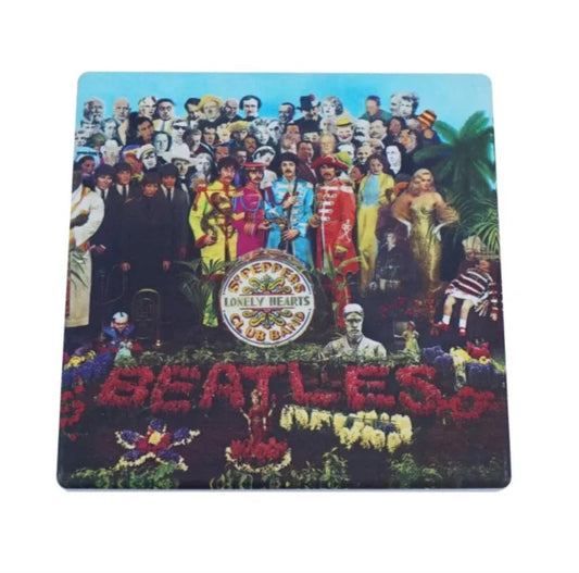 Coaster Single Ceramic Square - The Beatles (Sgt. Pepper)