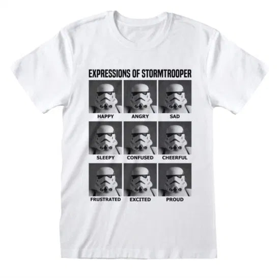 Star Wars - Expressions Of Stormtrooper T Shirt (XL)