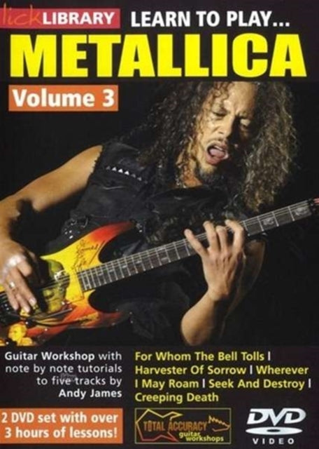Learn To Play Metallica Volume 3 James A