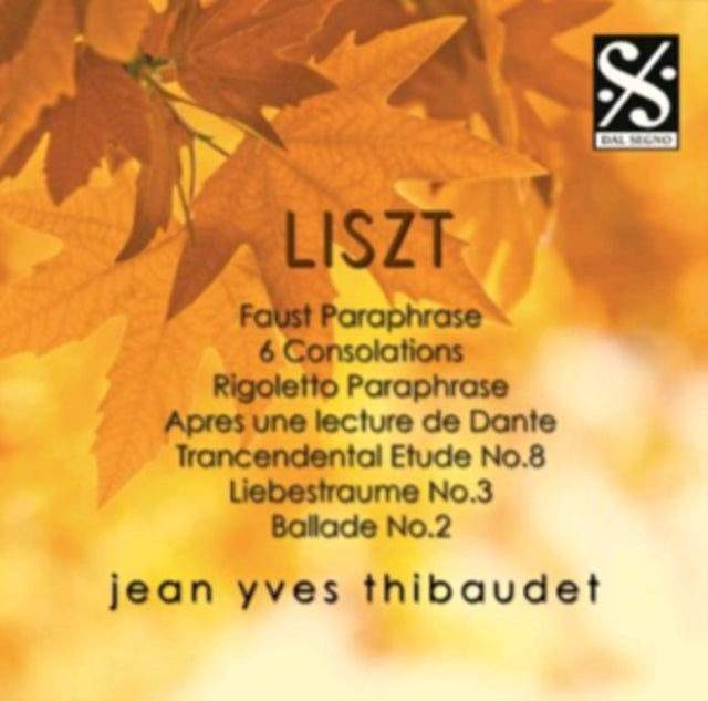 Liszt: Faust Paraphrase/6 Consolations/Rigoletto Paraphrase