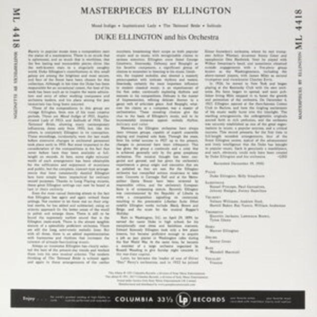 Masterpieces By Ellington
