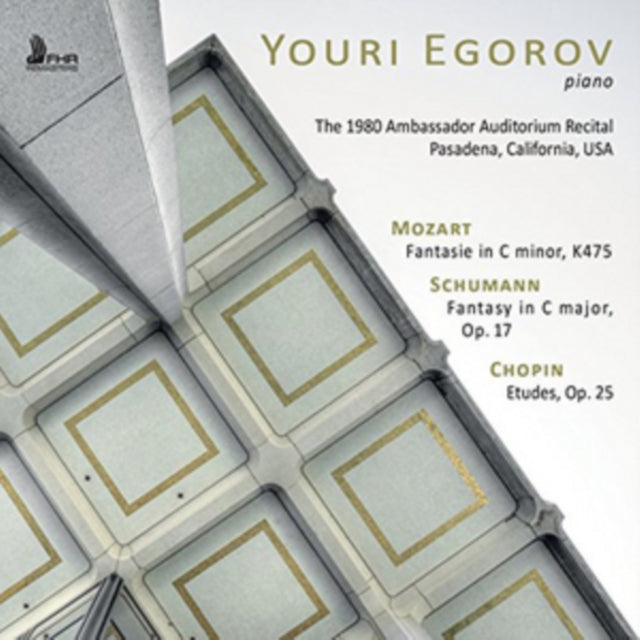Youri Egorov: The 1980 Ambassador Auditorium Recital...