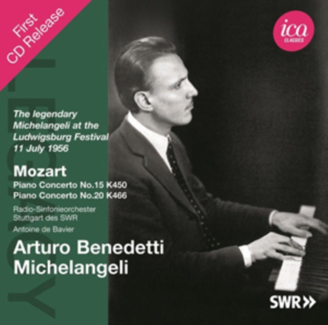 Mozart: Piano Concerto No. 15, K450/Piano Concerto No. 20, K466