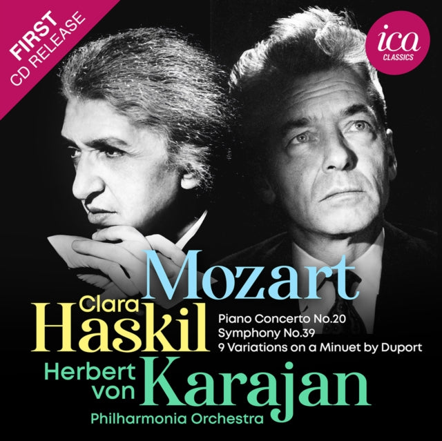 Mozart: Piano Concerto No. 20/Symphony No. 39/9 Variations...