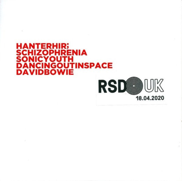 Schizophrenia/Dancing Out in Space (RSD 2020)