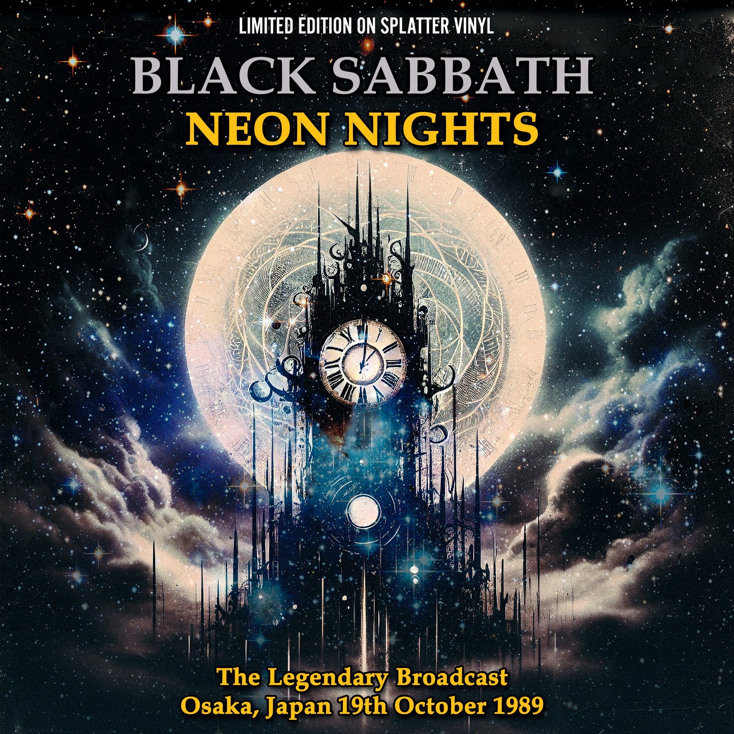 Neon Nights (Black & Red Splatter Vinyl)