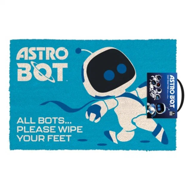 Astro Bot Coir Door Mat