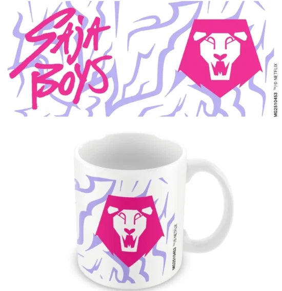 K-Pop Demon Hunters (Saja Boys Logo) White Pod Mug