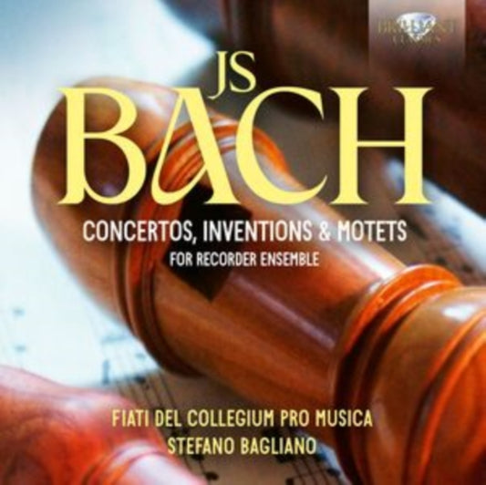 JS Bach: Concertos, Inventions & Motets for Recorder Ensemble
