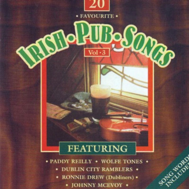 20 Favourite Irish Pub Songs