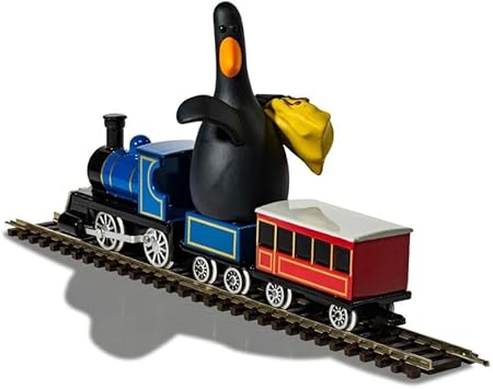 Wallace & Gromit The Wrong Trousers - Feathers Mcgraw & Locomotive