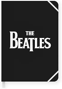 A5 Notebook (Softcover) - The Beatles (Logo) Black